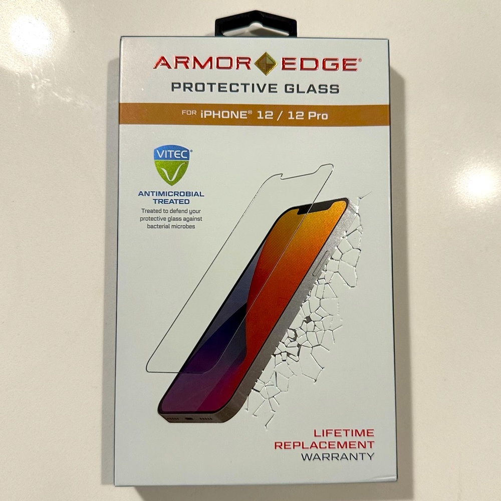 iPhone 12 / 12 Pro Protective Glass | Armor Edge
